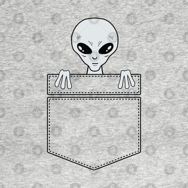Alien in the pocket by Florin Tenica